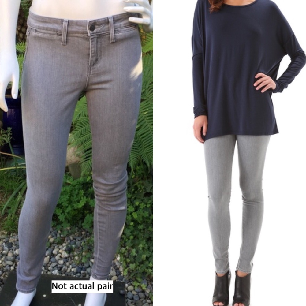VINCE Gray Low Rise Skinny - Picture 5 of 7
